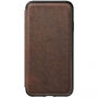 Nomad Folio Leather Tri-Fold pokrowiec do Apple iPhone XS Max - brązowy