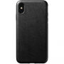 Nomad Rugged Leather case odporne etui do Apple iPhone XS Max - czarne
