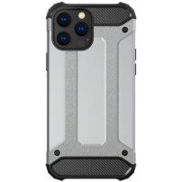 Super trwałe "Armor" etui do iPhone 15 Pro Max - srebrny