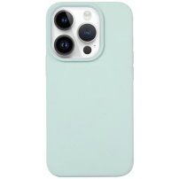 Etui silikonowe dla iPhone 15 Pro Max - miętowe