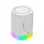 Magnetyczna podstawka ładująca 3 w 1 z obsługą MagSafe dla iPhone / Apple Watch / Airpods - biały