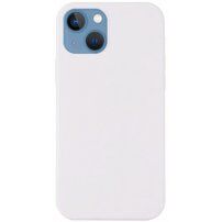 Silikonowa osłona z MagSafe dla iPhone 15 Plus - biały