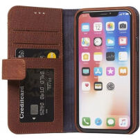 Decoded Leather pokrowiec skórzany do iPhone X - brązowy