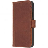 Decoded Leather Card Wallet pokrowiec do Apple iPhone XS Max - brązowy