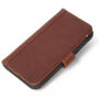 Decoded Leather Card Wallet pokrowiec do Apple iPhone XS Max - brązowy