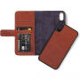 Decoded Leather 2in1 Wallet pokrowiec do Apple iPhone XS Max - brązowy