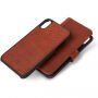 Decoded Leather 2in1 Wallet pokrowiec do Apple iPhone XS Max - brązowy