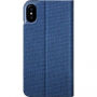 LAUT Apex Knit pokrowiec do iPhone X - niebieski