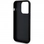 Guess Sequin Script Logo pokrowiec z cekinami dla iPhone 14 Pro Max - czarny