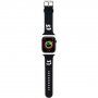 Karl Lagerfeld Karl i Choupette Head NFT pasek dla Apple Watch 42mm / 41mm / 40mm / 38mm - czarny