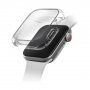 Etui UNIQ Garde Hybrid z osłoną ekranu dla Apple Watch 41 mm - przezroczyste