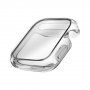 Etui UNIQ Garde Hybrid z osłoną ekranu dla Apple Watch 41 mm - przydymione