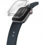 Etui UNIQ Garde Hybrid z osłoną ekranu dla Apple Watch 45 mm - przezroczyste
