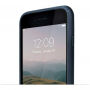 Twelve South Relaxed Leather Clip pokrowiec skórzany do iPhone X - niebieski