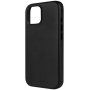 FIXED MagLeather skórzany pokrowiec z MagSafe dla iPhone 15 - czarny