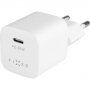 Mini ładowarka FIXED 30 W USB-C - PD do urządzeń Apple - biała
