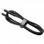 Kabel do ładowania i transmisji danych FIXED Liquid silicone PD 60 W USB-C / Lightning - MFi dla iPhone / iPad / iPod / AirPods - 2 m - czarny