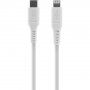 Kabel do ładowania i transmisji danych FIXED Liquid silicone PD 60 W USB-C / Lightning - MFi dla iPhone / iPad / iPod / AirPods - 2 m - biały