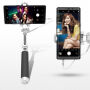 JOYROOM kijek do selfie ze spustem drutowym do iPhone - czarny