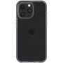Spigen Crystal Flex etui przezroczyste do iPhone 15 Pro - szary