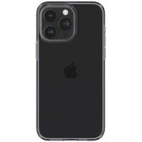 Spigen Crystal Flex etui przezroczyste do iPhone 15 Pro - szary