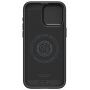 Spigen Optik Armor MagFit wytrzymały pokrowiec z wysuwaną osłoną kamery i MagSafe dla iPhone 15 Pro Max - czarny