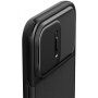 Spigen Optik Armor MagFit wytrzymały pokrowiec z wysuwaną osłoną kamery i MagSafe dla iPhone 15 Pro Max - czarny