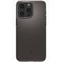 Spigen Thin Fit ultra cienkie etui do iPhone 15 Pro Max - ciemnobrązowy