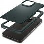 Spigen Thin Fit ultra cienkie etui do iPhone 15 Pro Max - ciemnozielony