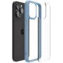 Spigen Ultra Hybrid przezroczysty pokrowiec dla iPhone 15 Pro Max - niebieskie