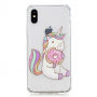 Etui ochronne do iPhone X / XS - jednorożec