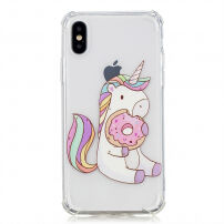 Etui ochronne do iPhone X / XS - jednorożec
