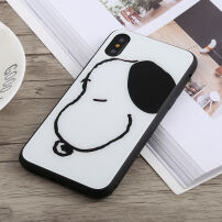 Etui do iPhone X / XS - wesoły Snoopy