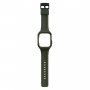 Wytrzymałe etui UAG Scout z paskiem do Apple Watch 45 mm - oliwkowy