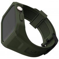 Wytrzymałe etui UAG Scout z paskiem do Apple Watch 45 mm - oliwkowy