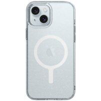 Błyszczące etui UNIQ LifePro Xtreme MagClick Glitter Cover z MagSafe dla iPhone 15 - przezroczysty