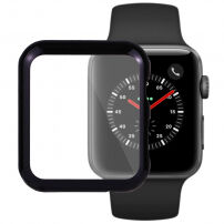 Pokrowiec z ochroną ekranu do Apple Watch 42mm - czarny