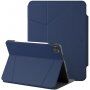 Etui UNIQ Ryze z miejscem na Apple Pencil do iPad Air 4 (2020) / Air 5 (2022) / Pro 11” (2018-2022) - ciemnoniebieskie