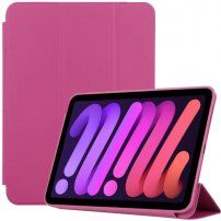 Pokrowiec ze stojakiem i funkcją usypiania dla iPad mini 6 / mini 7 - fuksjowy
