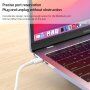 Matowe, przezroczyste etui ze rozkładanym stojakiem na MacBook Air 13” (A1237 / A1304 / A1369 / A1466) - pomarańczowy