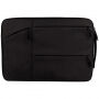 Uniwersalna torba z kieszeniami dla iPad do 13" / MacBook do 14" - czarna