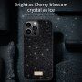 Eleganckie, błyszczące etui SULADA na iPhone 15 Pro - złoty