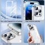 Przezroczyste etui TOTUDESIGN na iPhone 15 Pro - przezroczysty