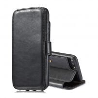 2w1 retro zdejmowany pokrowiec do iPhone 7 Plus / 8 Plus - czarny