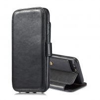 2w1 retro zdejmowany pokrowiec do 6 Plus / 6S Plus - czarny
