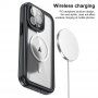 Wodoodporne, wstrząsoodporne etui z MagSafe na iPhone 15 Pro Max - czarne