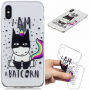 Etui plastikowe do iPhone X / XS - Batcorn