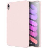 MUTURAL matowa osłona silikonowa dla iPad mini 6 / mini 7 - różowy