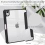 Pokrowiec ze wzmocnionymi krawędziami i miejscem na Apple Pencil dla iPad mini 6 / mini 7 - różowo złoty