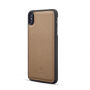 2w1 zdejmowany pokrowiec flip do iPhone XS Max - brązowy